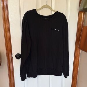 Tesla Black Crewneck Sweatshirt